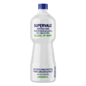 Alcool liquido Super Vale 70% 1L